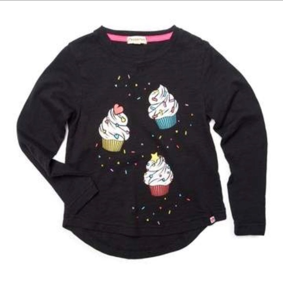 Appaman Girls Cupcake L/S Tee ELARA TEE - Picture 2 of 2